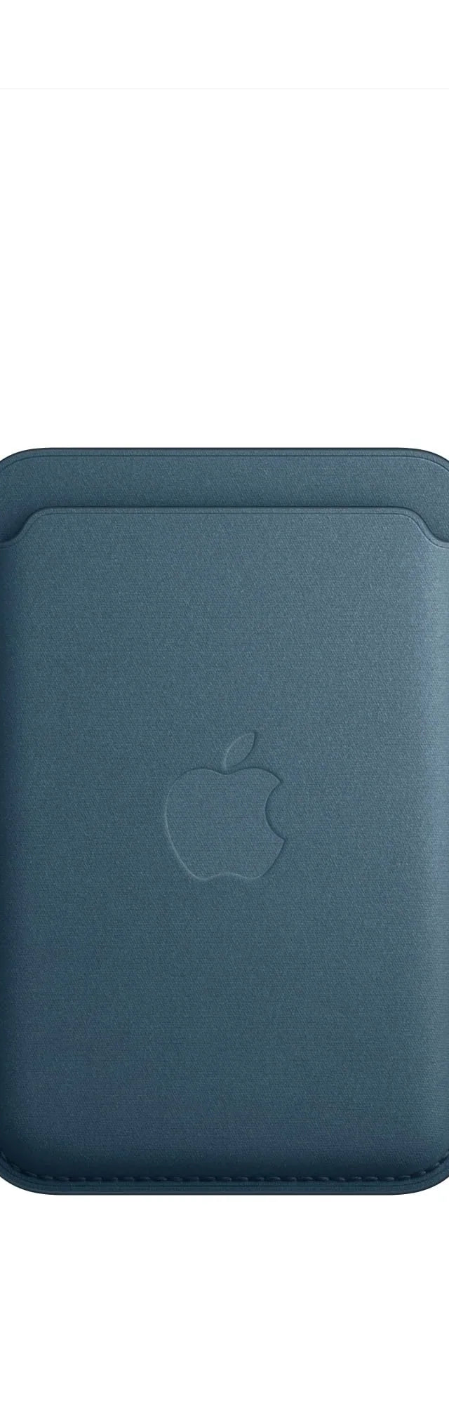 iphone finewoven wallet with magsafe pacific blue