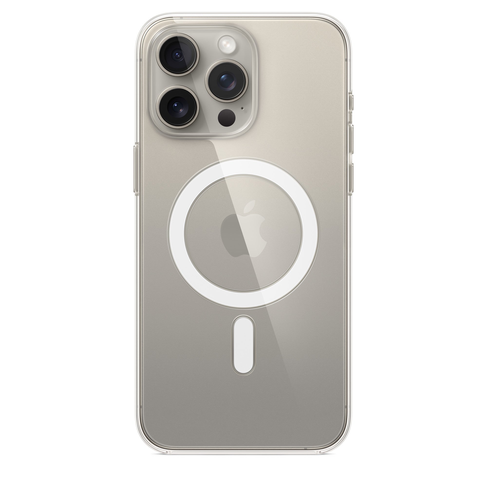 Funda transparente con Magsafe para iPhone 15 Pro Max