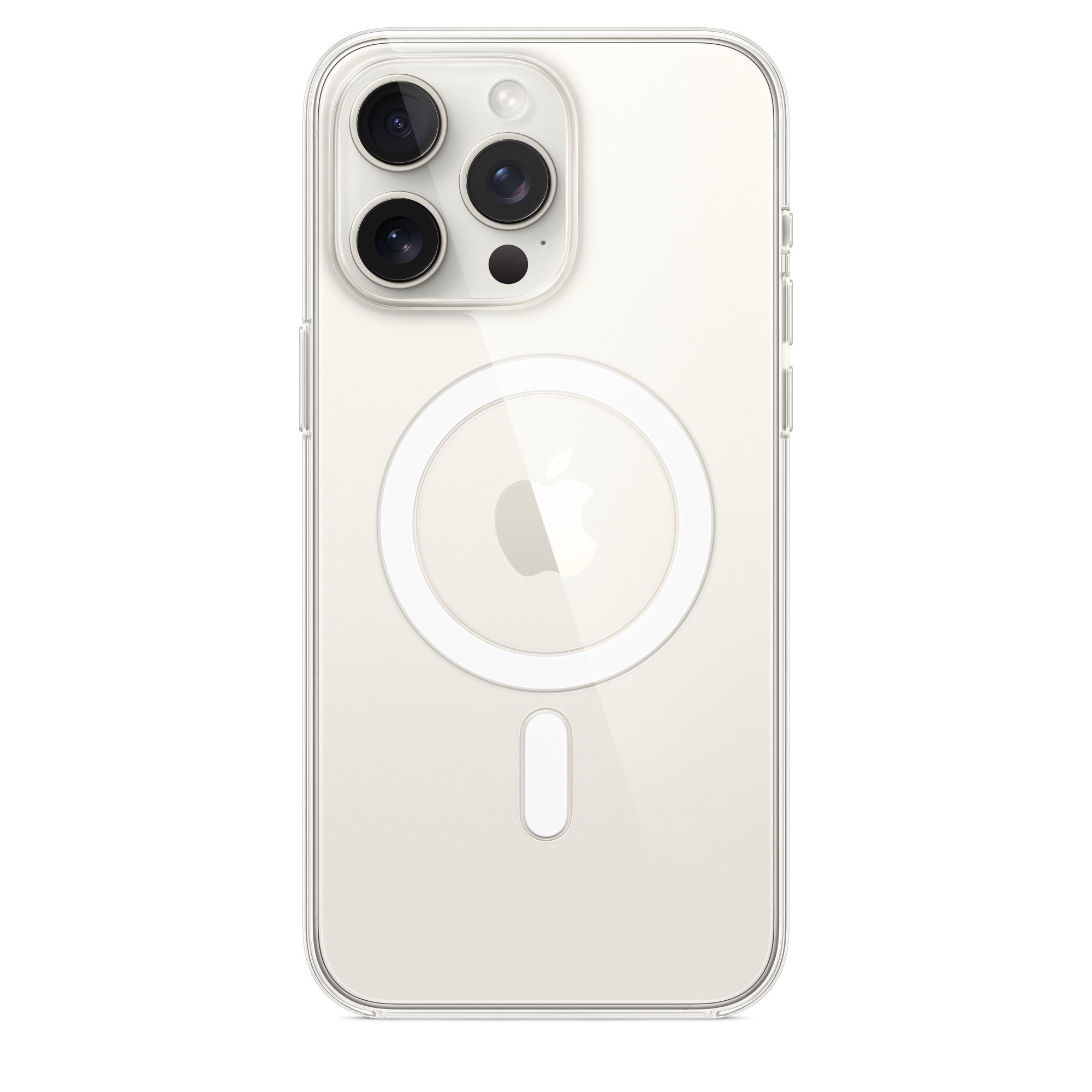 Funda transparente con Magsafe para iPhone 15 Pro Max