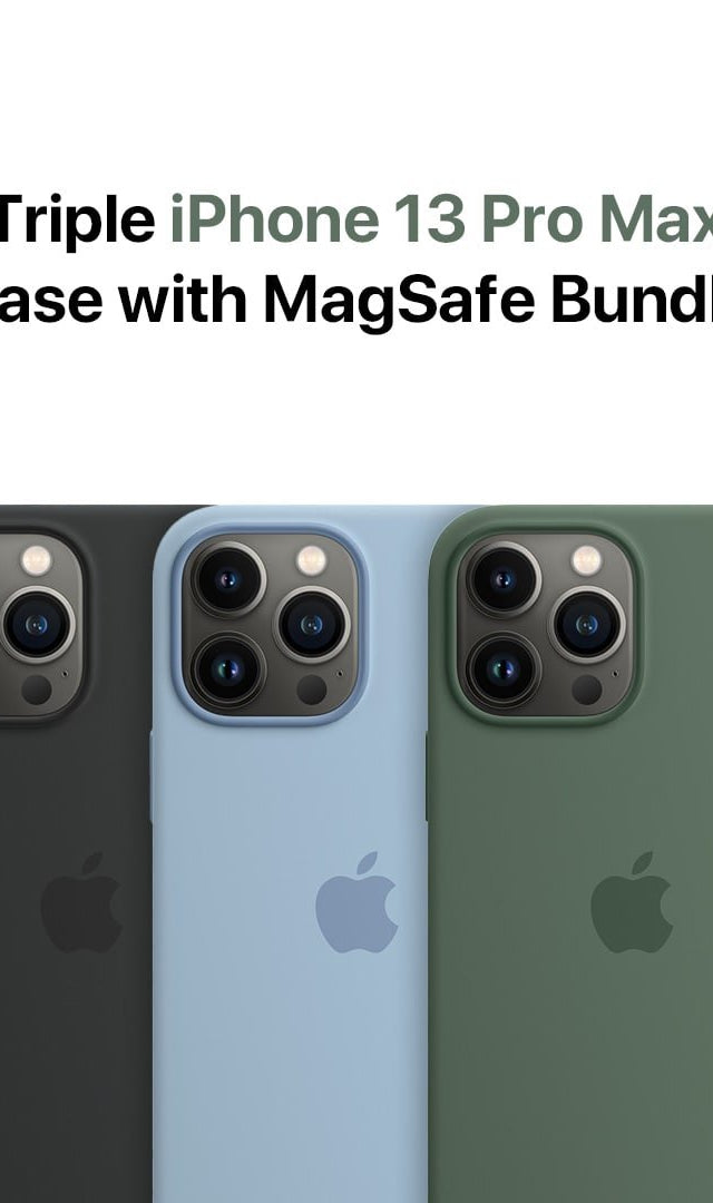 Triple iPhone 13 Pro Max Bundle
