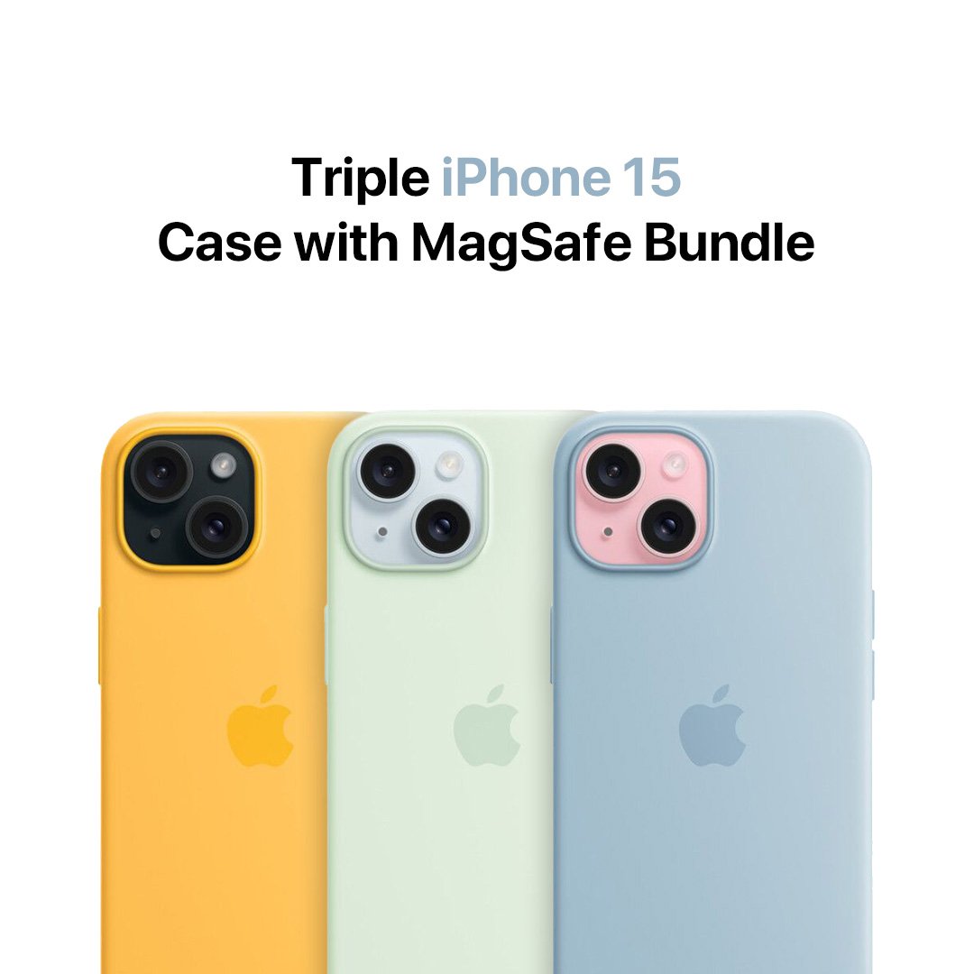 Triple iPhone 15 - Paket