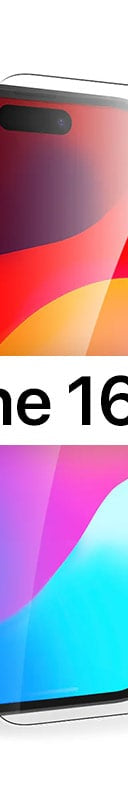 Displayschutz 9D iPhone 16 Plus